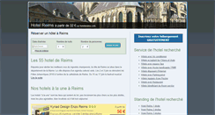 Desktop Screenshot of hotelareims.com
